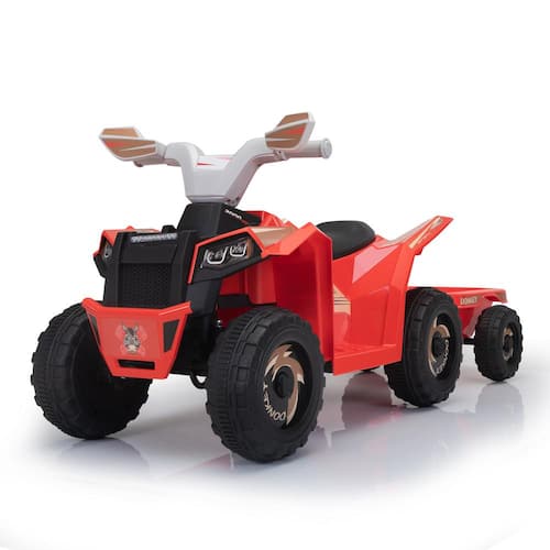 6-Volt Kids Ride On ATV Battery Powered 4-Wheeler Quad Toy Car