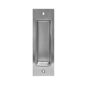 6-1/2 in. x 2-1/8 in. Stainless Steel Flush Pull Sliding Door Handle