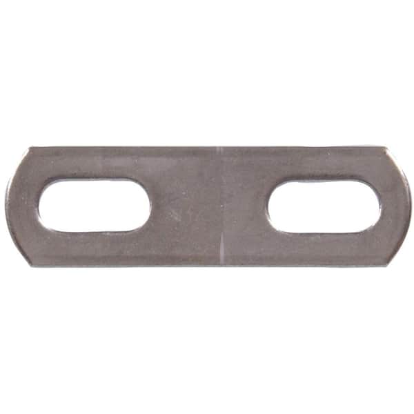 Hardware Essentials 1-3/4 and 2 in. Stainless Steel U-Bolt Plate Only (5-Pack)