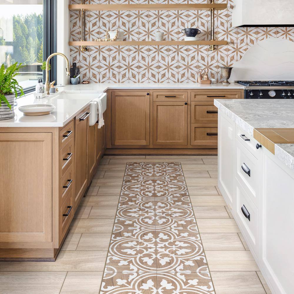 Llama Brown Matte Hexagonal Porcelain Tile