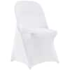 VEVOR White Stretch Spandex Chair Covers 12-Pieces Folding Kitchen Chairs  Cover Universal Washable Slipcovers Protector ZYTBS132033CMG7X0V0 - The  Home Depot