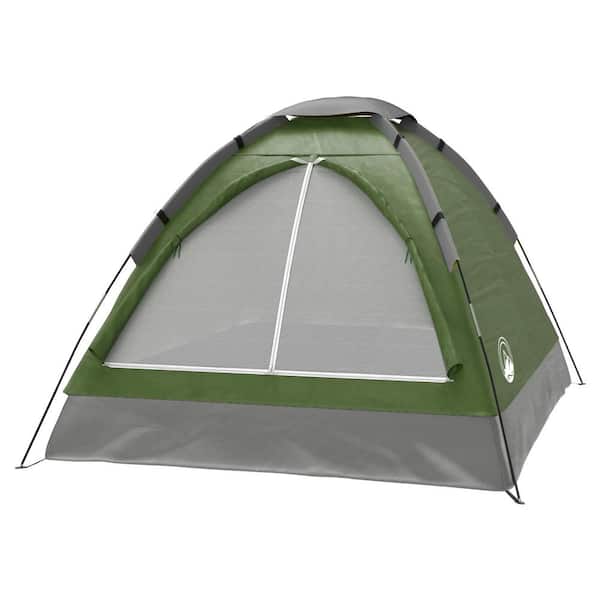 Wakeman Outdoors 2-Person Leafy Green Happy Camper Tent M470010