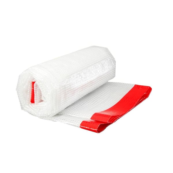 Grip-Rite 20 ft. x 100 ft. 6 mil White Reinforced Plastic Sheeting