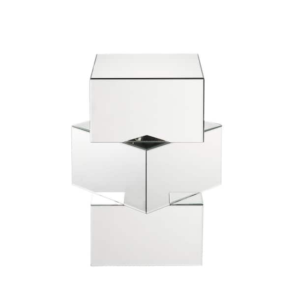 Acme Furniture Meria Mirrored End Table