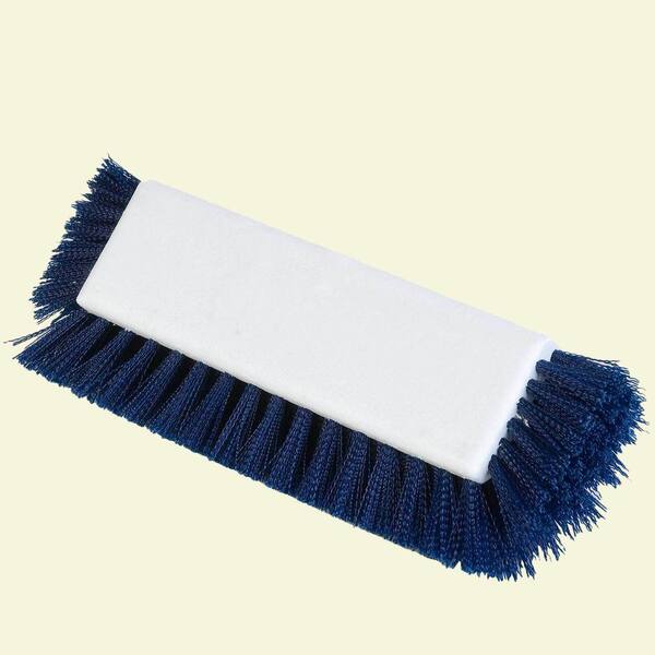 Carlisle 10 in. Blue Scrub Brush with End Bristles (Case of 12)