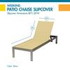 Classic Accessories Duck Covers Weekend 3.75 ft. Straw Patio Chair  Slipcover WSSWCH4520 - The Home Depot