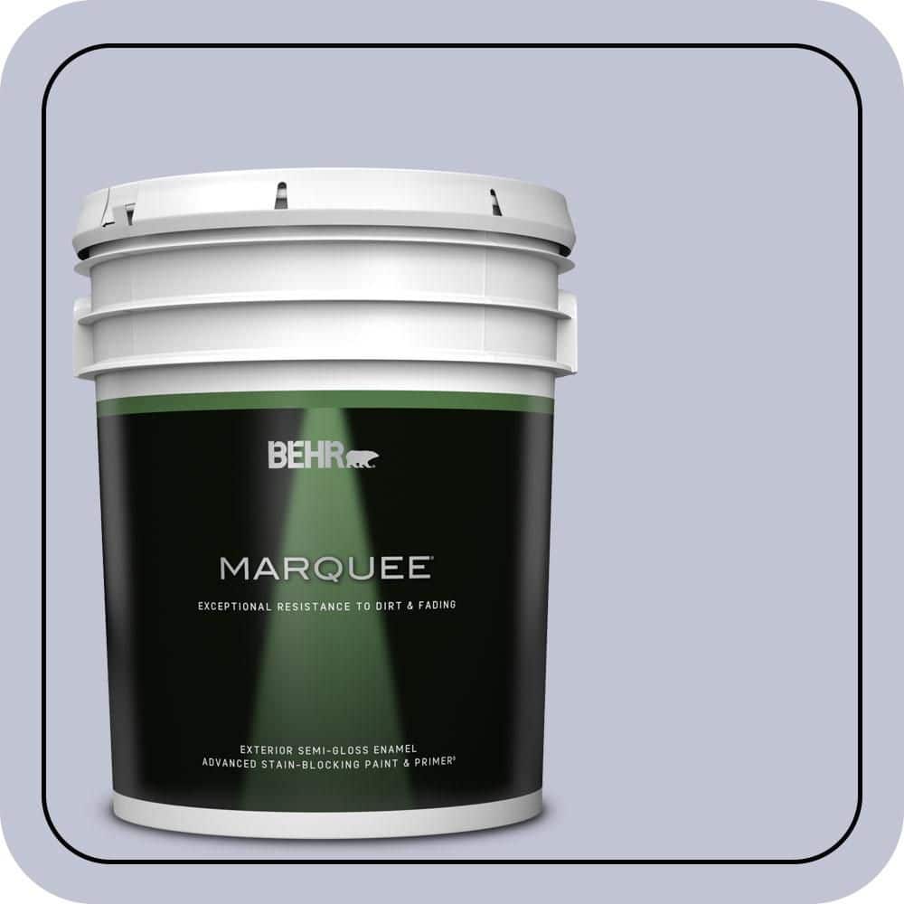 5 gal. #630E-3 Grape Lavender Semi-Gloss Enamel Exterior Paint & Primer price history on PriceWatchPro