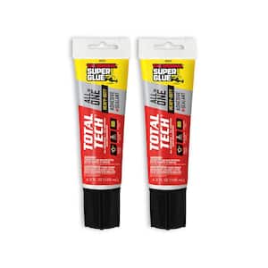 Total Tech 4.2 fl. oz. Tube White All-In-One Adhesive and Sealant (2-Pack)