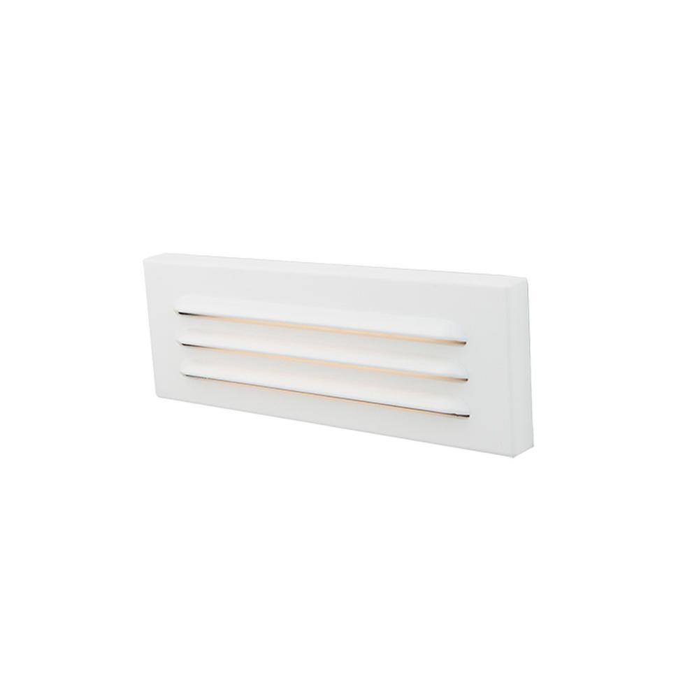 White Aluminum Alloy 9in LED Step and Wall Light
