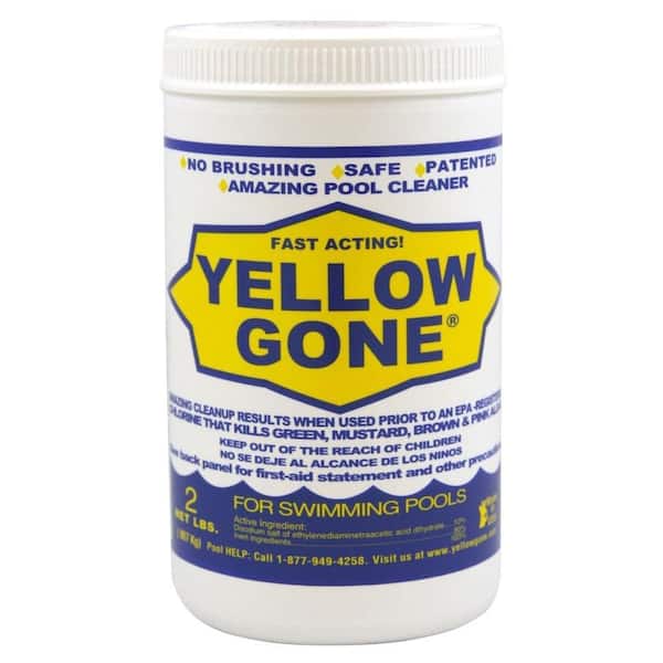 Yellow Gone 2 lb. Fast Acting Pool Cleanup for Green and Mustard Algae (6-Piece per Case)