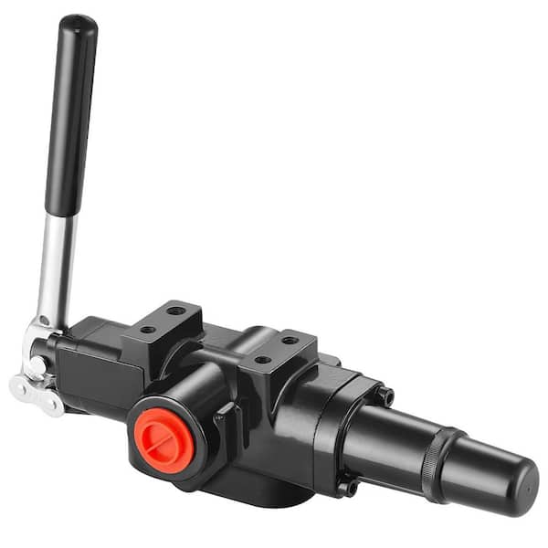 VEVOR Hydraulic Log Splitter Valve 1 Spool, 25 GPM Hydraulic Directional Control Valve, 3626 PSI Hydraulic Loader Valve