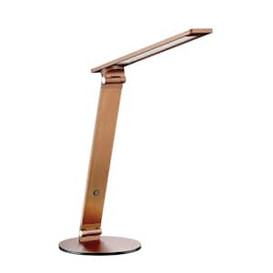 JEXX 16 in. Russet Bronze Dimmable Task and Reading Lamp