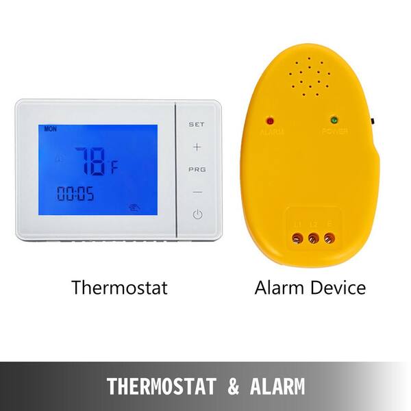Programmable Thermostat Heatwave Radiant Floor Heating VEVOR 90