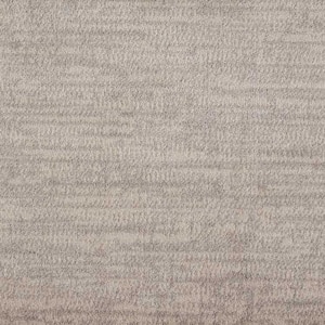 Essence - Sterling - Gray 13.2 ft. 47.19 oz. Polyester Pattern Installed Carpet