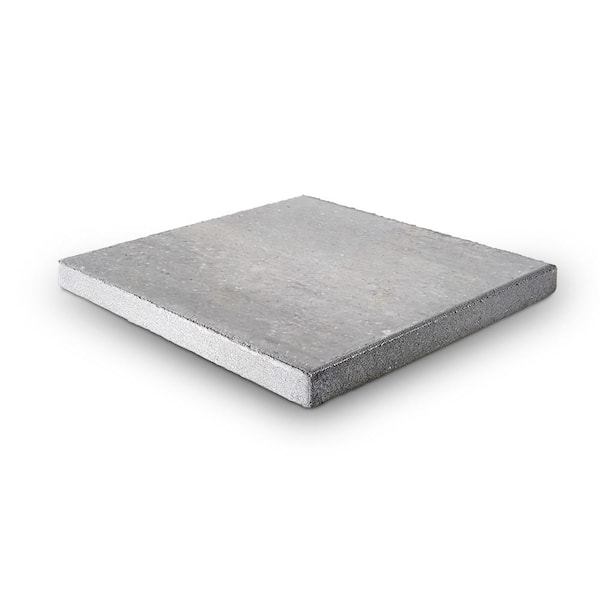 Pavestone 24 in. x 24 in. x 1.96 in. Graphite Blend Square Concrete Step Stone (28-Pieces/112 sq. ft./Pallet)