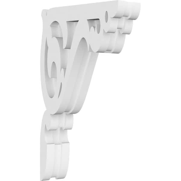 Ekena Millwork 1-7/8 in. x 10 in. x 6 in. PVC Amber Corbel
