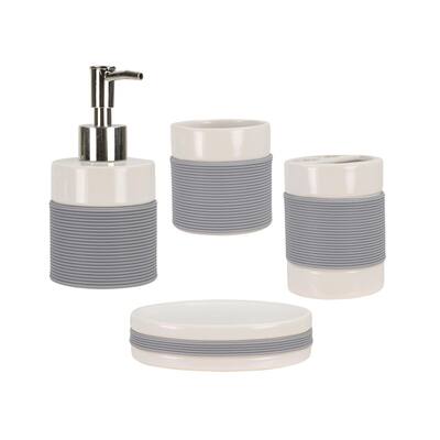 White - Bathroom Accessory Sets - Bathroom Decor - The Home Depot
