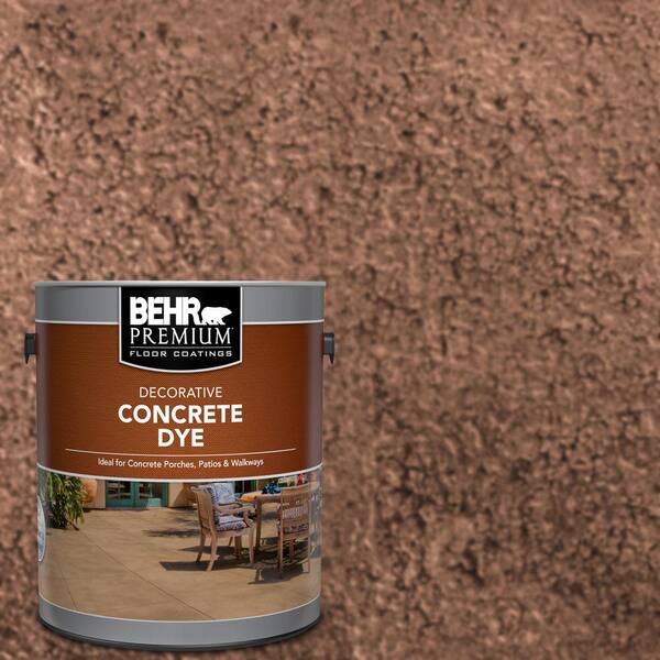 BEHR Premium 1 gal. #CD-811 Dried Cranberry Interior/Exterior Concrete Dye