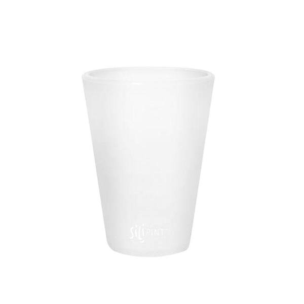 Silipint 1.5 oz. Silicone Shot Glass in Frosted White-DISCONTINUED