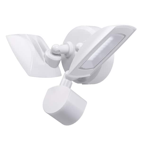 PROBRITE 400-Watt Equivalent 100-Degree White Motion Activated Outdoor Integrated LED Flood and Spot Light