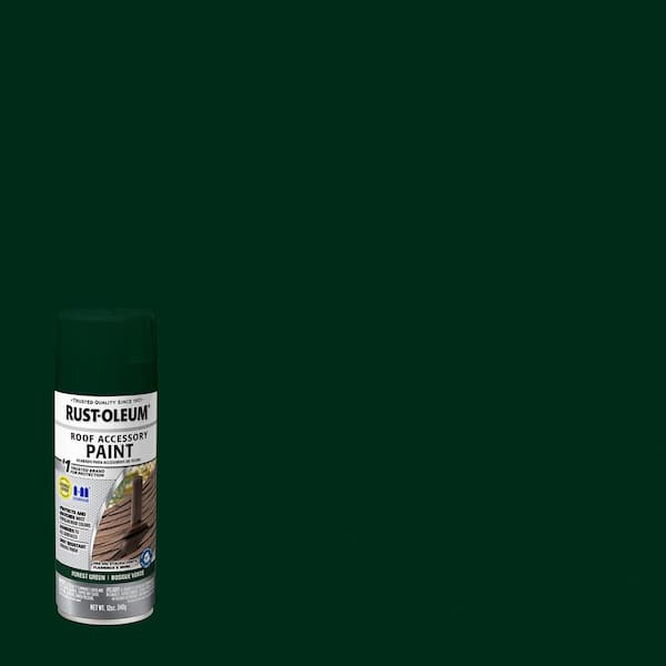 Rust-Oleum Stops Rust 12 oz. Forest Green Roof Accessory Spray Paint (Case of 6)