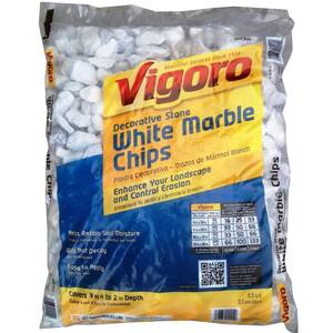 0.5 cu. ft. White Marble Chips