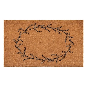 Rustic Leaf Vine Multi-Colored 24 in. x 36 in. Indoor or Outdoor Doormat