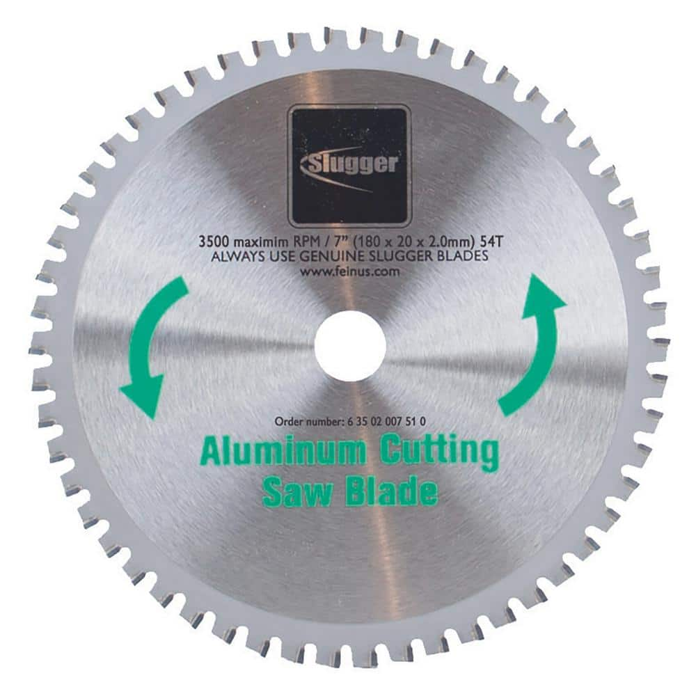 FEIN 7-1/4 in. 54-Teeth Metal Cutting Saw Blade for Aluminum ...