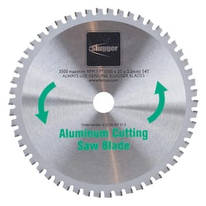 7-1/4 in. 54-Teeth Metal Cutting Saw Blade for Aluminum
