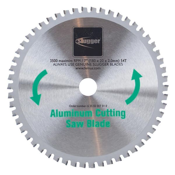FEIN 7-1/4 in. 54-Teeth Metal Cutting Saw Blade for Aluminum