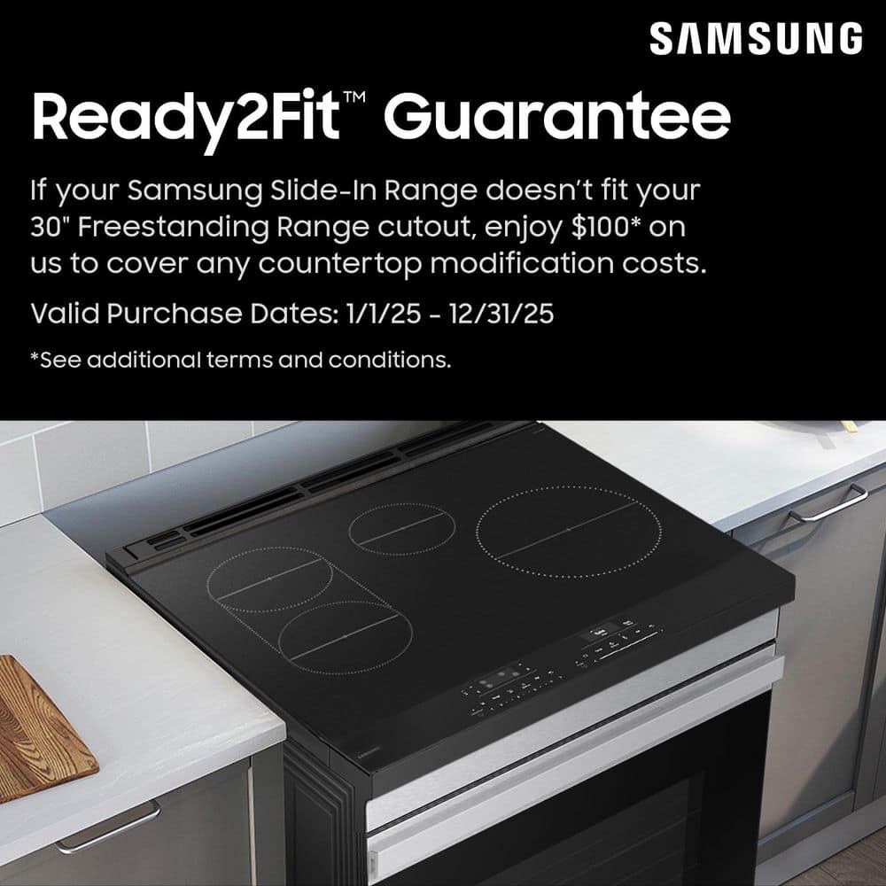 Samsung 6.0 Cu. Ft. White Glass Smart Gas Range with Griddle