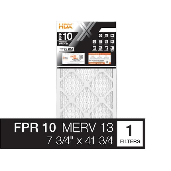 HDX 7.75 in. x 41.75 in. x 1 in. Premium Pleated Air Filter FPR-10, MERV-13