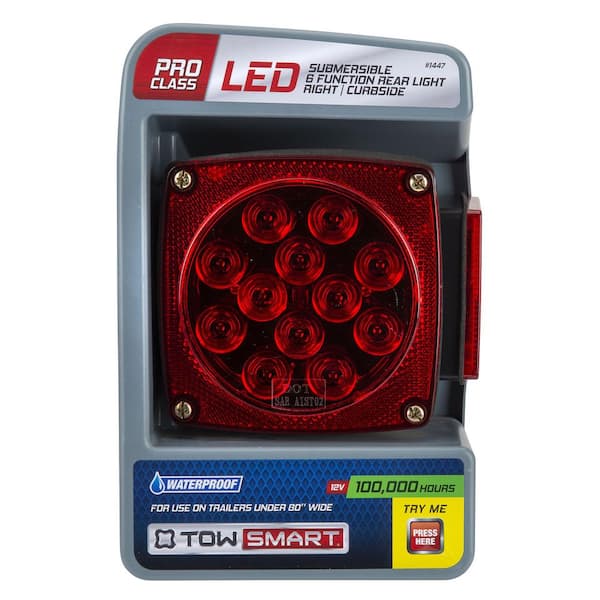 TowSmart 80 in. Under Right/Curbside 6-Function Rear Light TowSmart 80 in. Under Right/Curbside 6-Function Rear Light