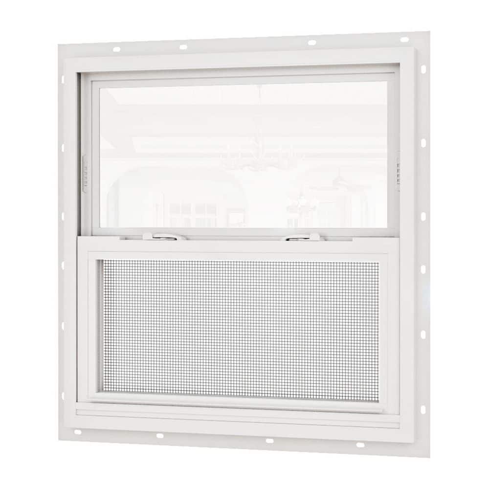 ARK DESIGN 36 in. x 36 in. 62-Series Double Glazed Single Hung Vinyl ...
