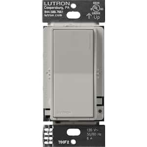 Sunnata Switch, for 6A Lighting or 3A 1/10 HP Motor, Single Pole/Multi Location, Pebble (ST-6ANS-PB)