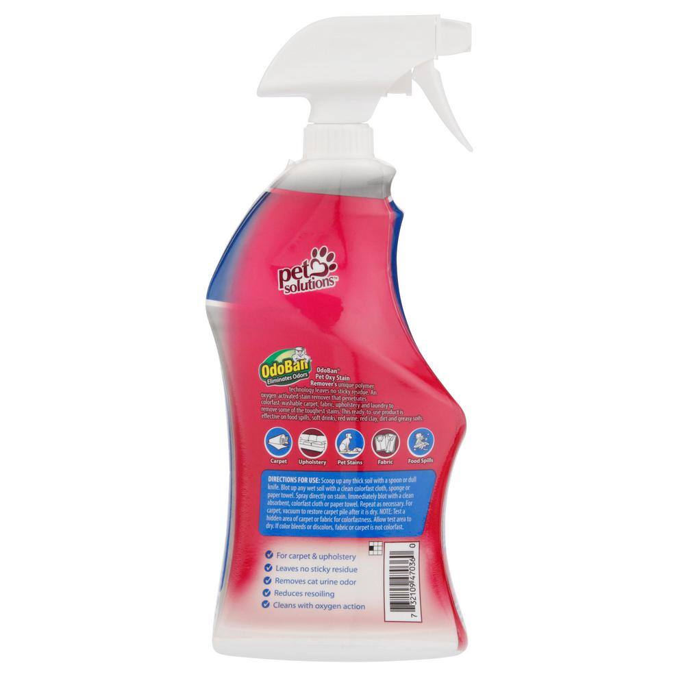 32 oz. Pet Oxy Stain Remover, Oxygen Activated Hydrogen Peroxide Pet