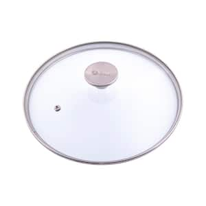 Ozeri 8 in. Earth Frying Pan Lid in Tempered Glass ZP-20GL - The Home Depot