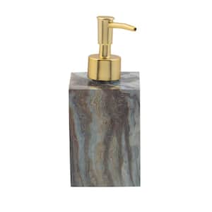 Square Soap Dispenser in Agate