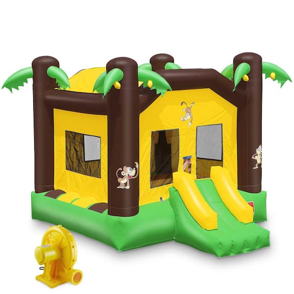 CLOUD9 Cloud 9 Commercial Grade Jungle Bounce House with Blower