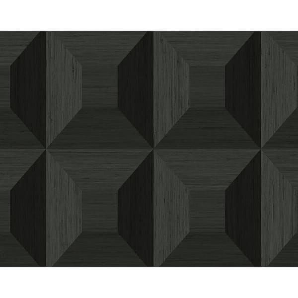 NextWall 40.5 sq. ft. Blacksmith Quadrant Geo Vinyl Peel and Stick Wallpaper Roll