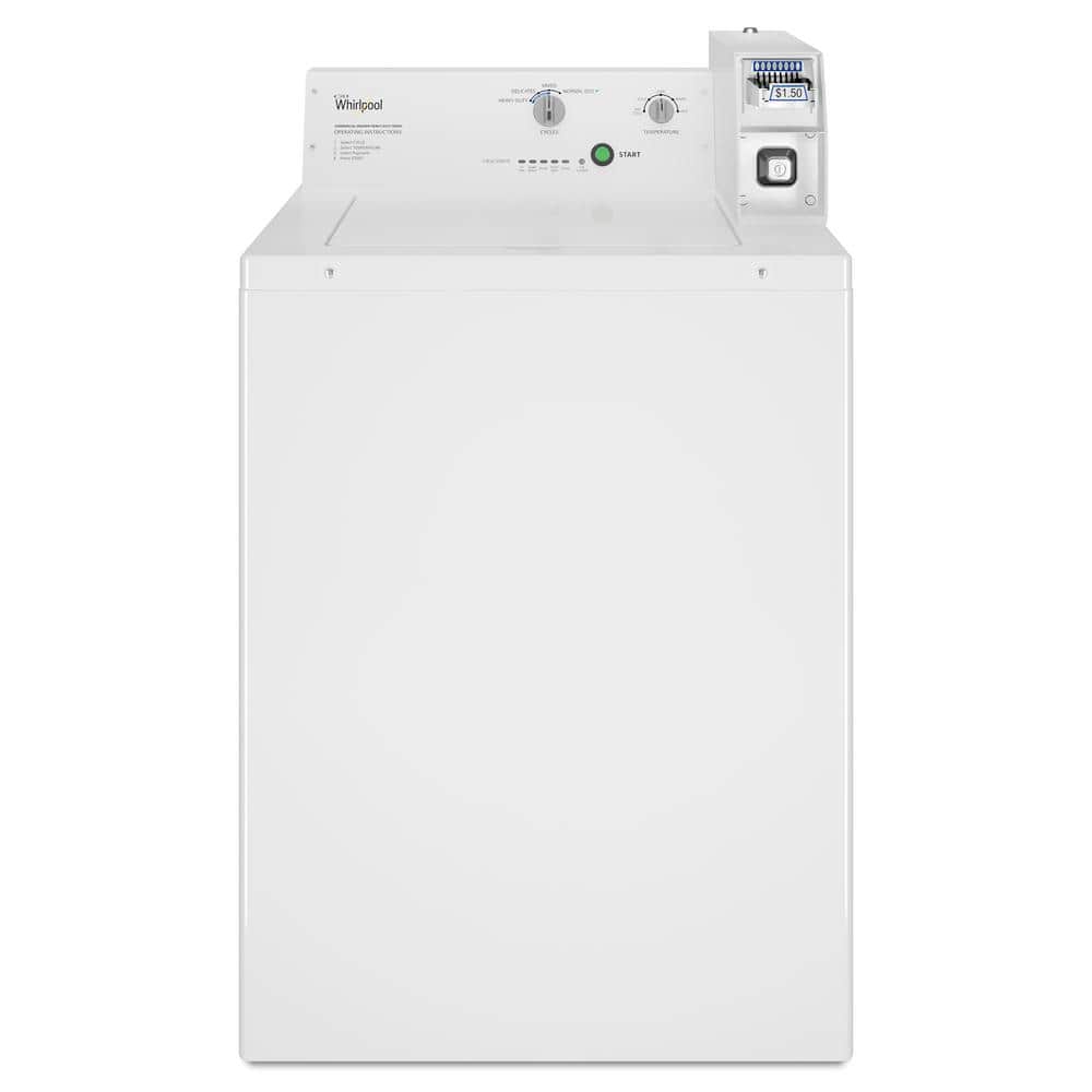 3.3 cu. ft. Commercial Top Load Washer with Factory-Installed Coin Slide