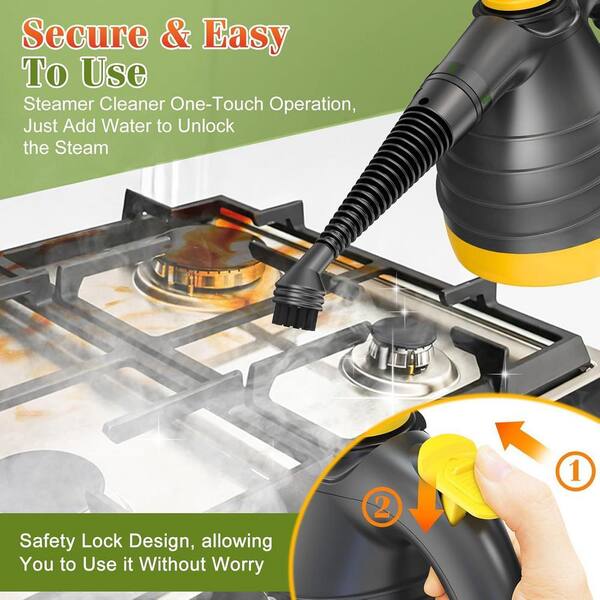 Handheld Corded Carpet Cleaner for Multi-Surface Cleaning in White