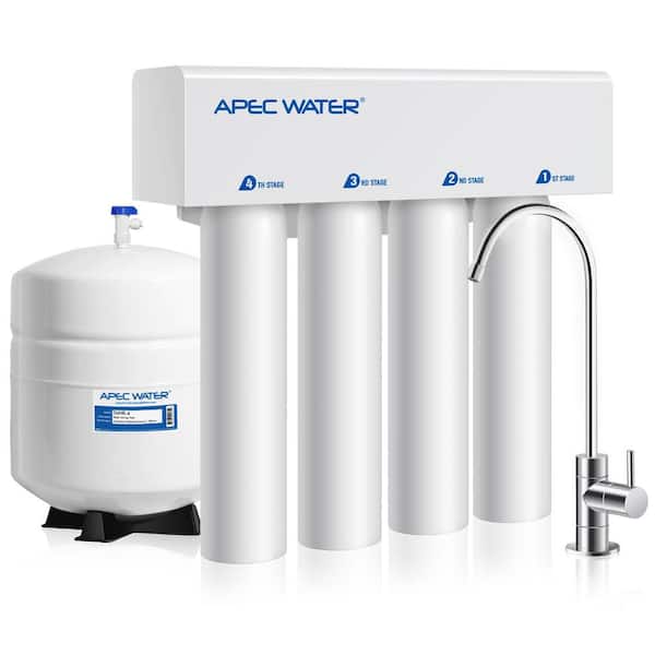 APEC Water Systems Supreme 75 GPD Under-Sink Quick Change Twist Filter Reverse Osmosis Drinking Water Filtration System