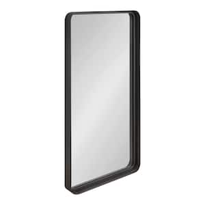 Armenta 42 in. x 20 in. Classic Rectangle Framed Gray Wall Mirror