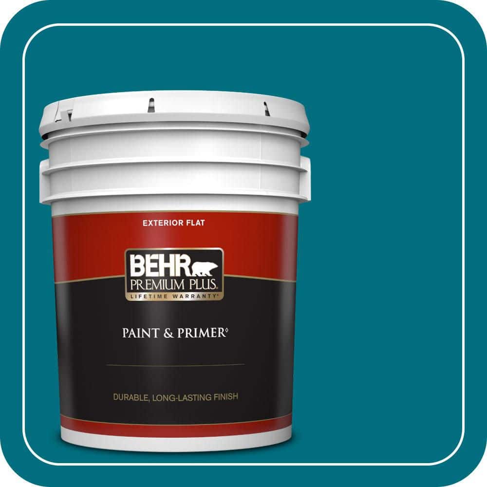 5 gal. #MQ4-54 Coastal Jetty Flat Exterior Paint & Primer price history on PriceWatchPro