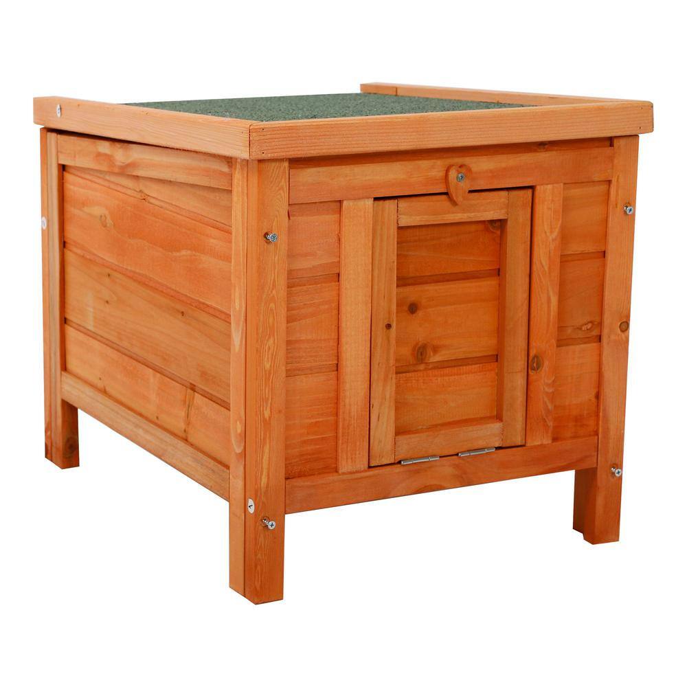 Miscool Anky 20 in. Small Animal Rabbit Hutch Bunny House for Inside