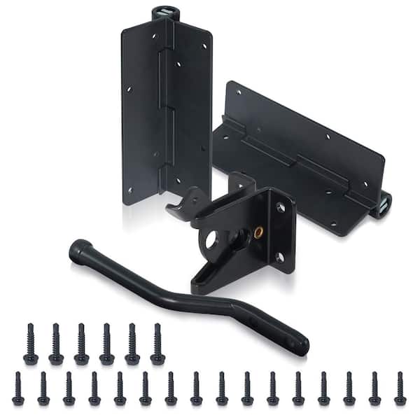 Heavy Duty Metal Fence Gate Lock and Latch Hardware Kit