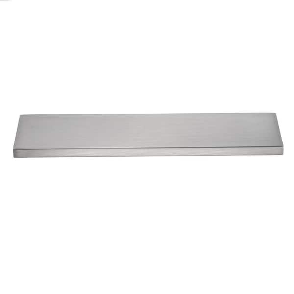 Sumner Street Home Hardware - 5-Pack Ethan 4 in. (102 mm) Center-to-Center Satin Nickel Edge Drawer Pull