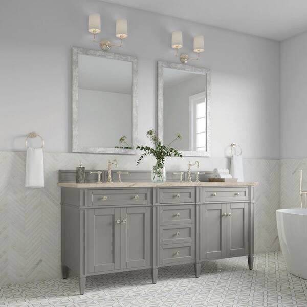 James Martin Vanities Brittany 72.0 in. Double Bath Vanity in