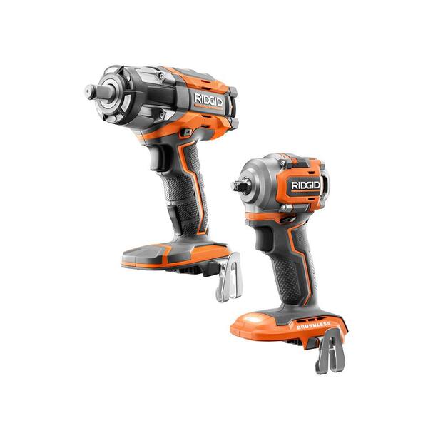 RIDGID 18V Brushless Cordless 2-Tool 